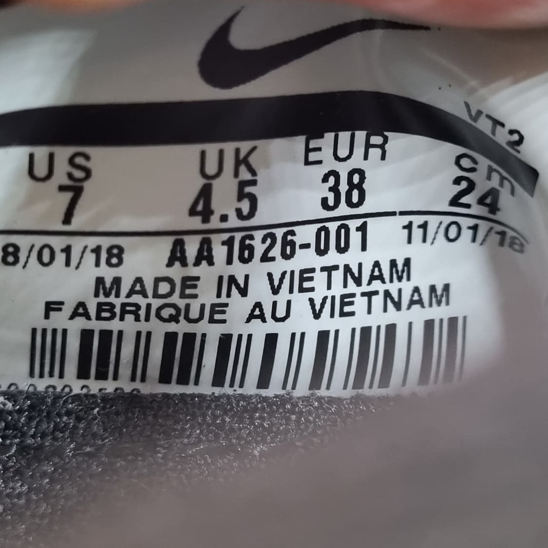 나이키 레전드 리액트 블랙 여성운동화240  상품이미지6