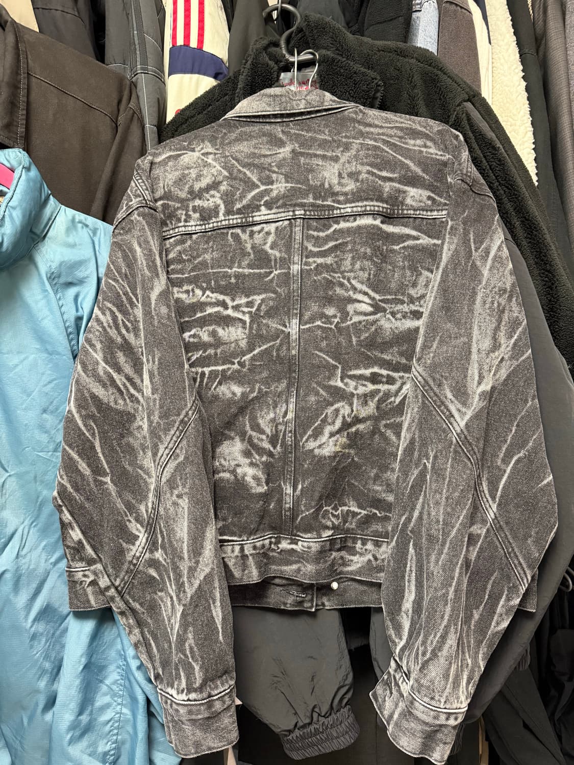 논플로어 데님 트러커 자켓 상품이미지2