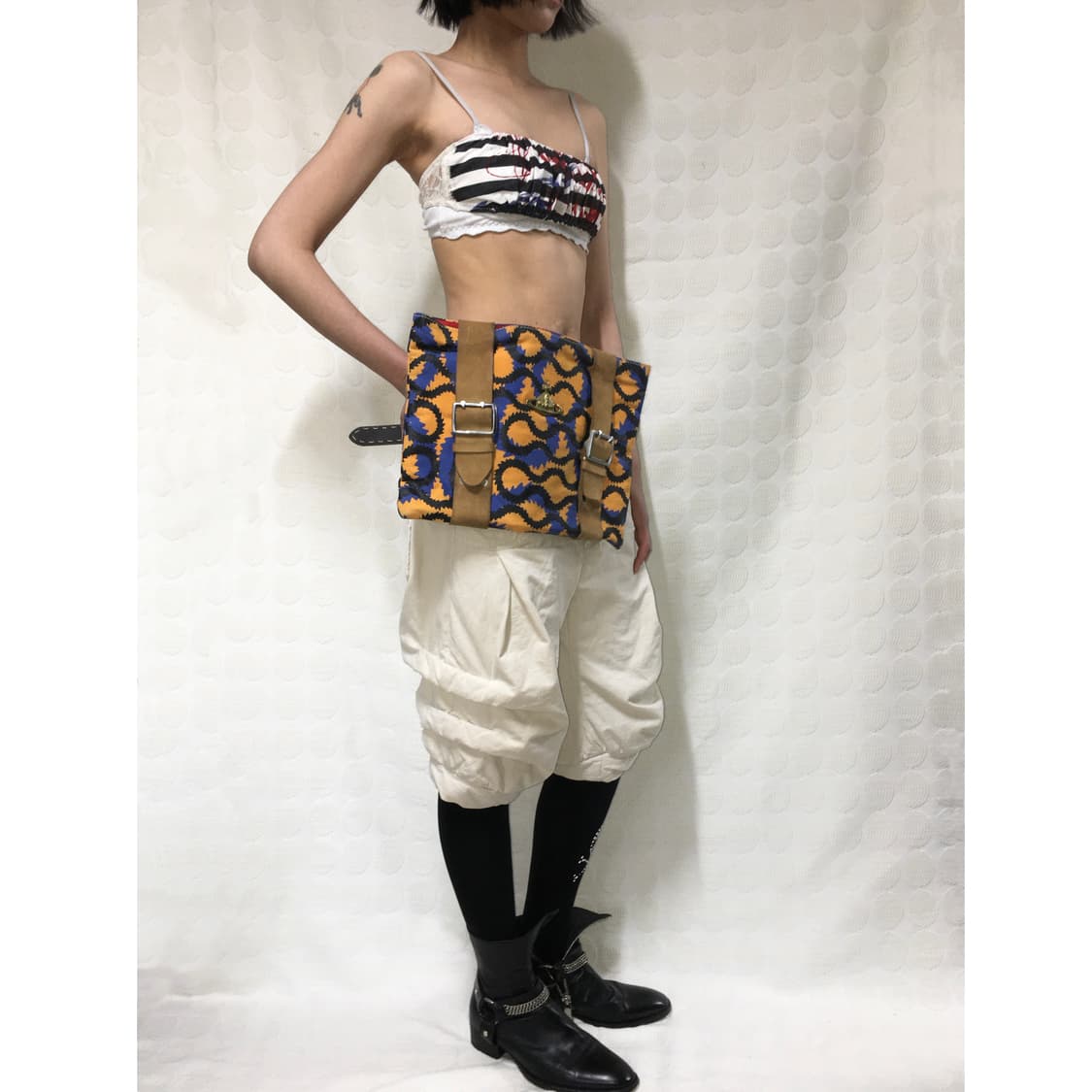 비비안웨스트우드 아프리카 컬렉션 핸드메이드 백 상품이미지3