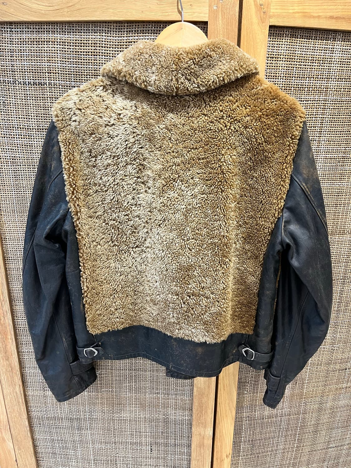 RRL 그리즐리 가죽 자켓 상품이미지3