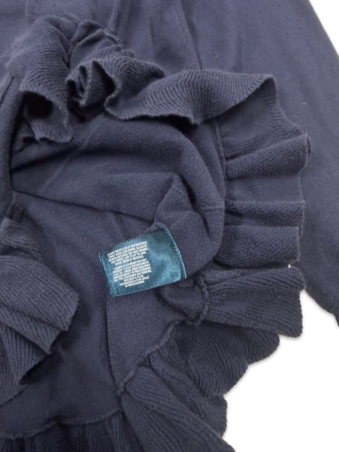 빈티지 랄프 로렌 네이비 프릴 가디건 상품이미지4