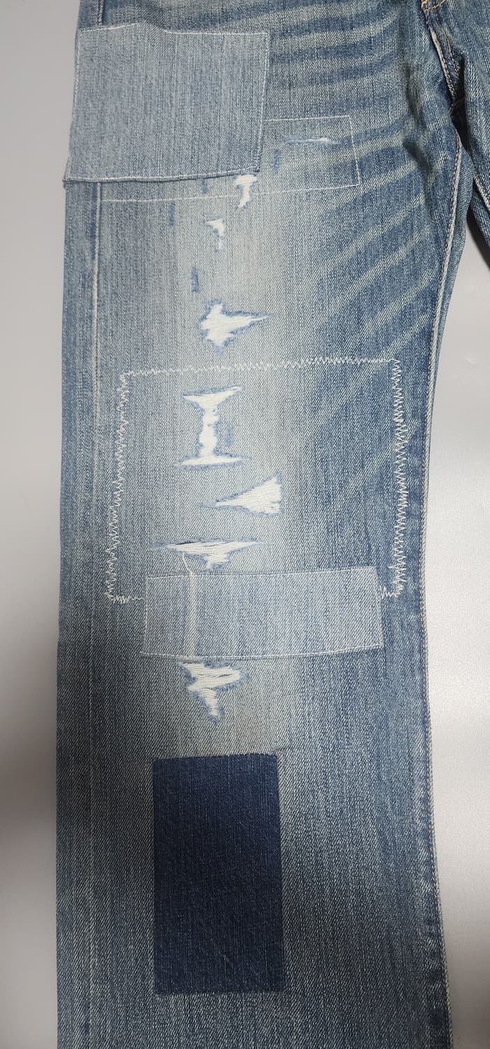리바이스 501 패치워크 리페어 (W30) LEVIS 상품이미지4