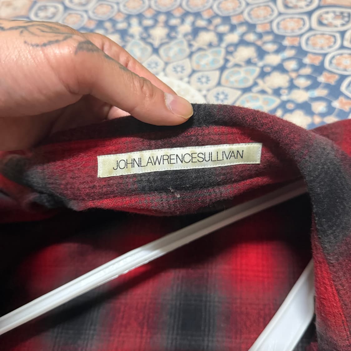 존로렌스설리번 플란넬체크셔츠 상품이미지2