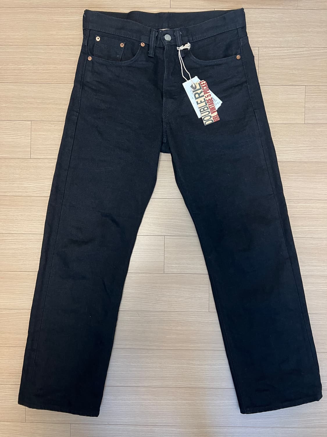 [29] RRL더블알엘 빈티지 5포켓 블랙온블랙 상품이미지1