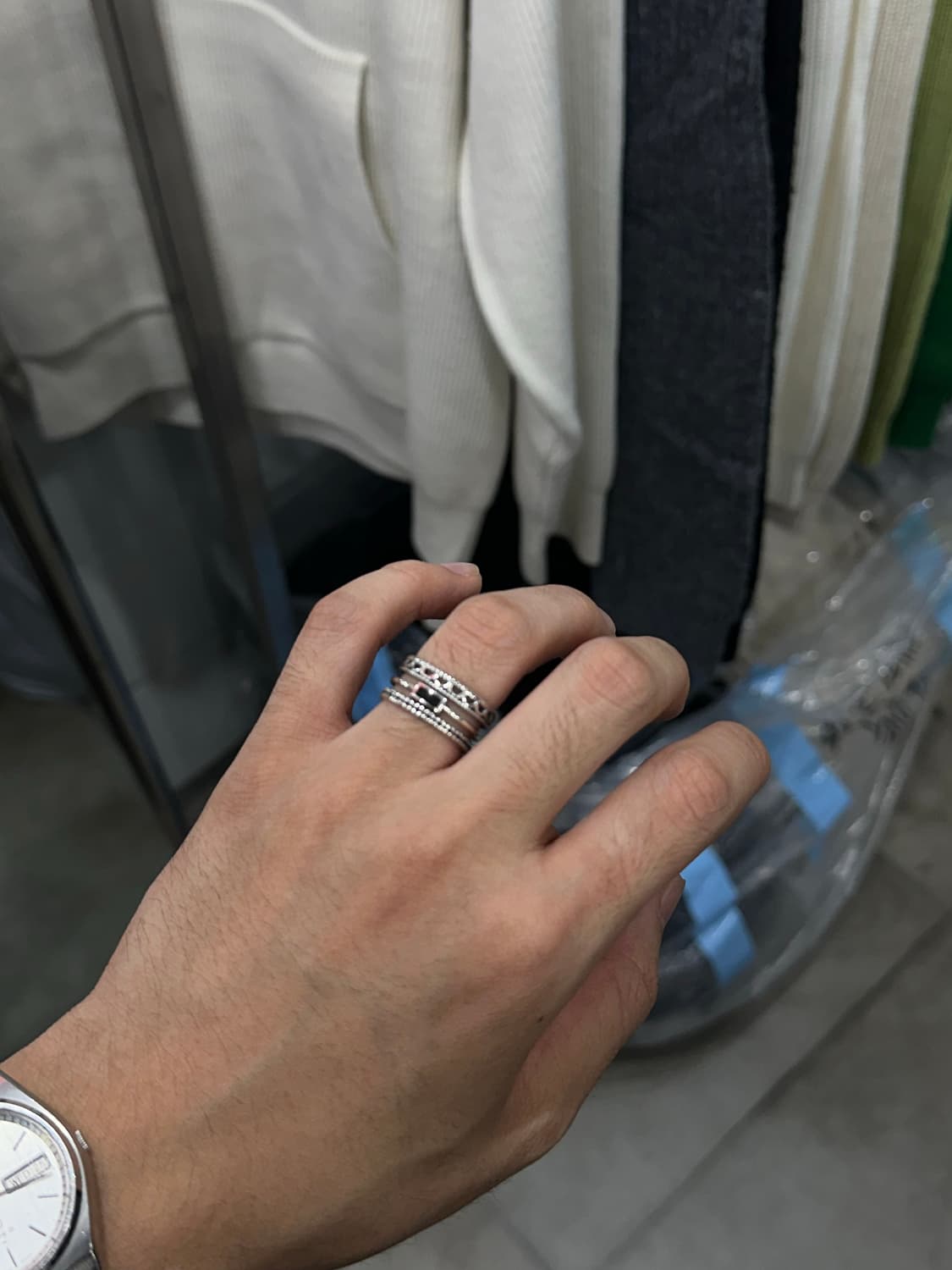 S925 Tres Ring - 뜨레스 반지 상품이미지5