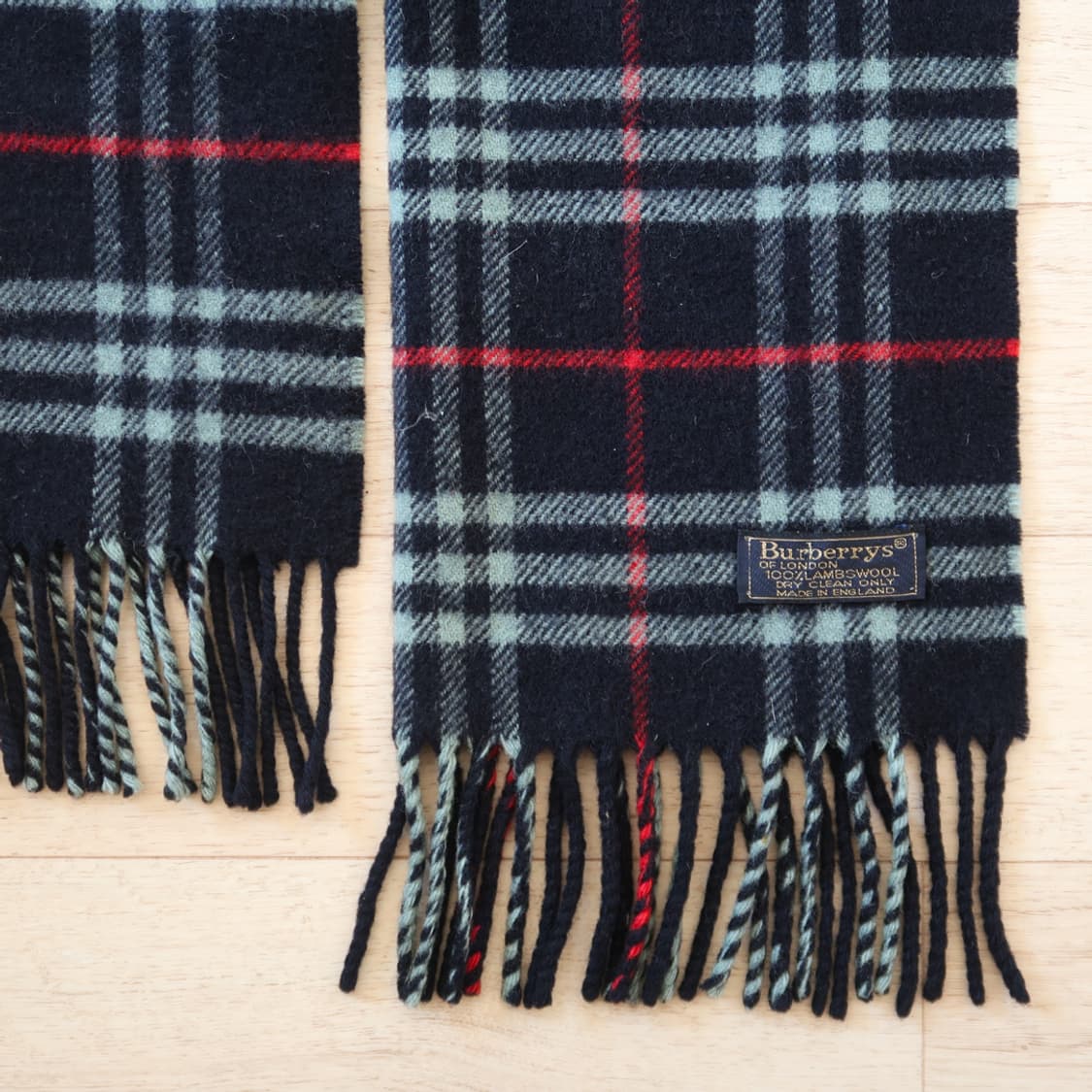 [Made in England] 버버리 노바체크 울 머플러 상품이미지3