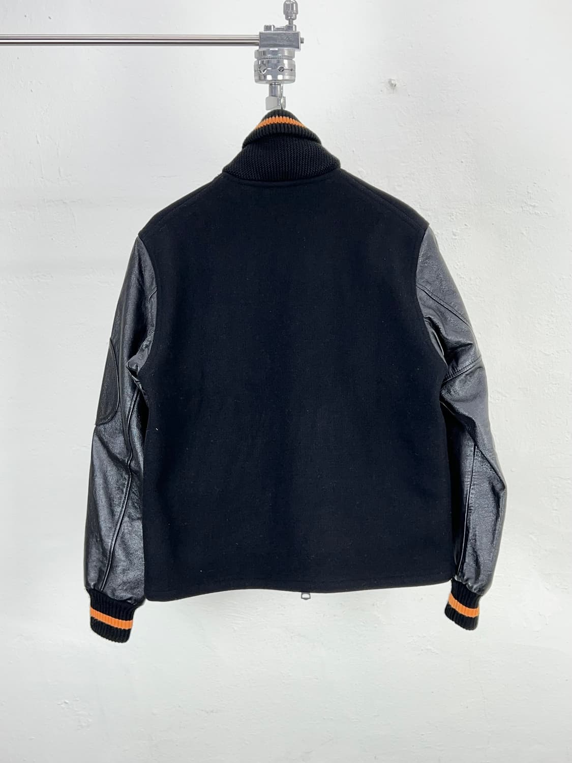 나나미카 12F/W 블랙 라이닝 패치워크 스타디움 자켓 상품이미지6