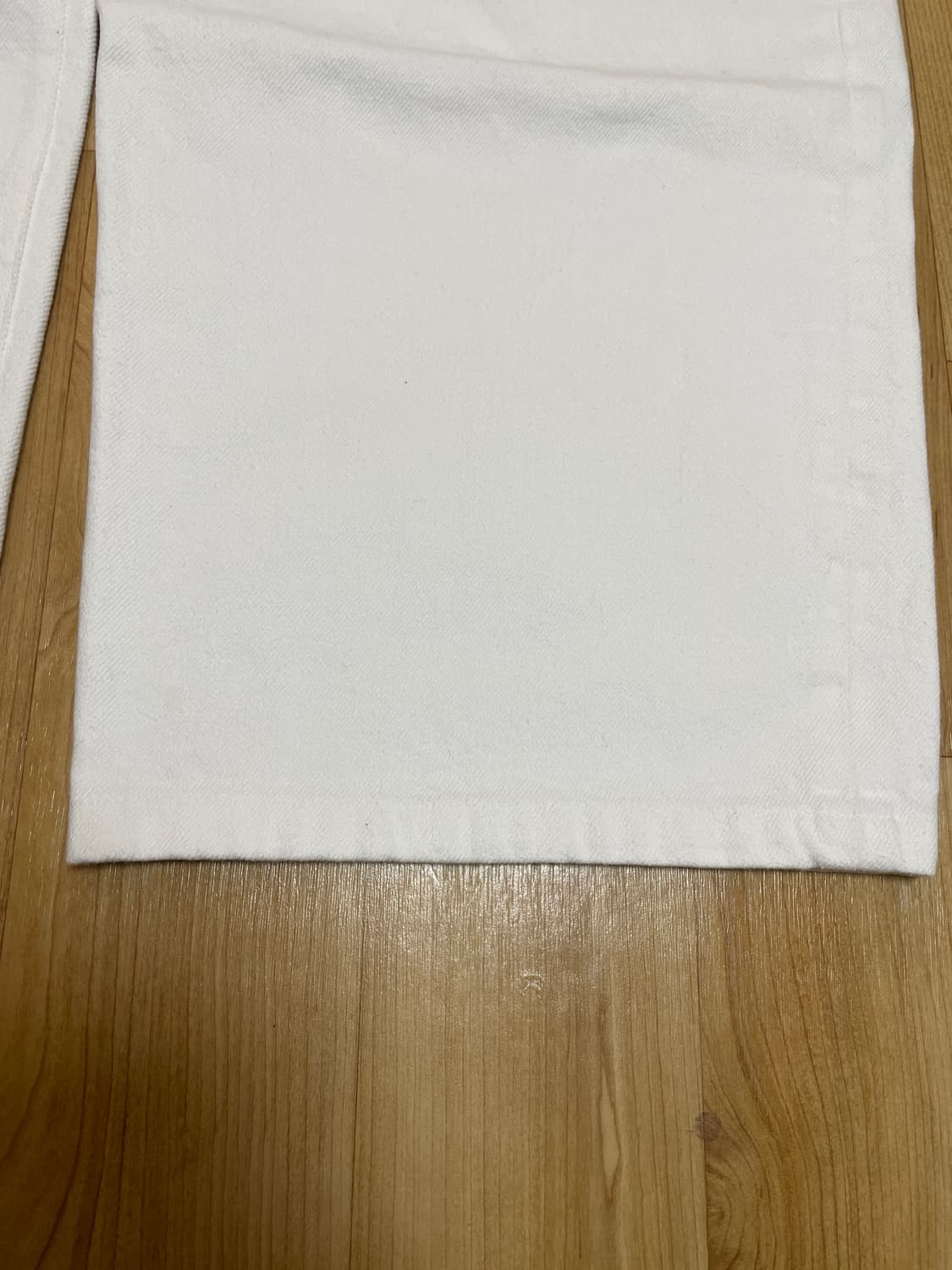 STU 와이드 코튼 팬츠 크림 S 상품이미지8