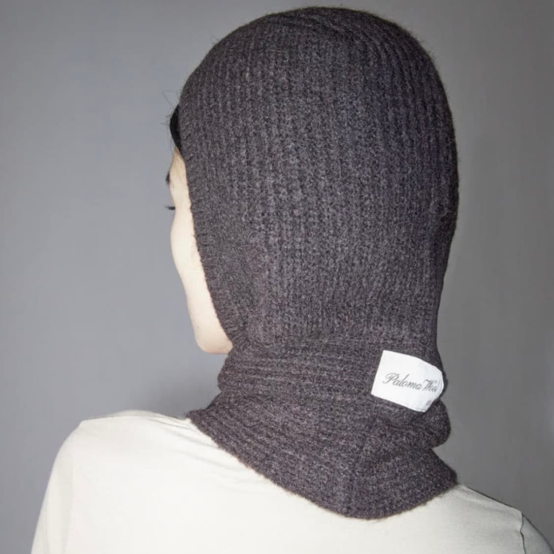 팔로마울 니트 리본 바라클라바 상품이미지2