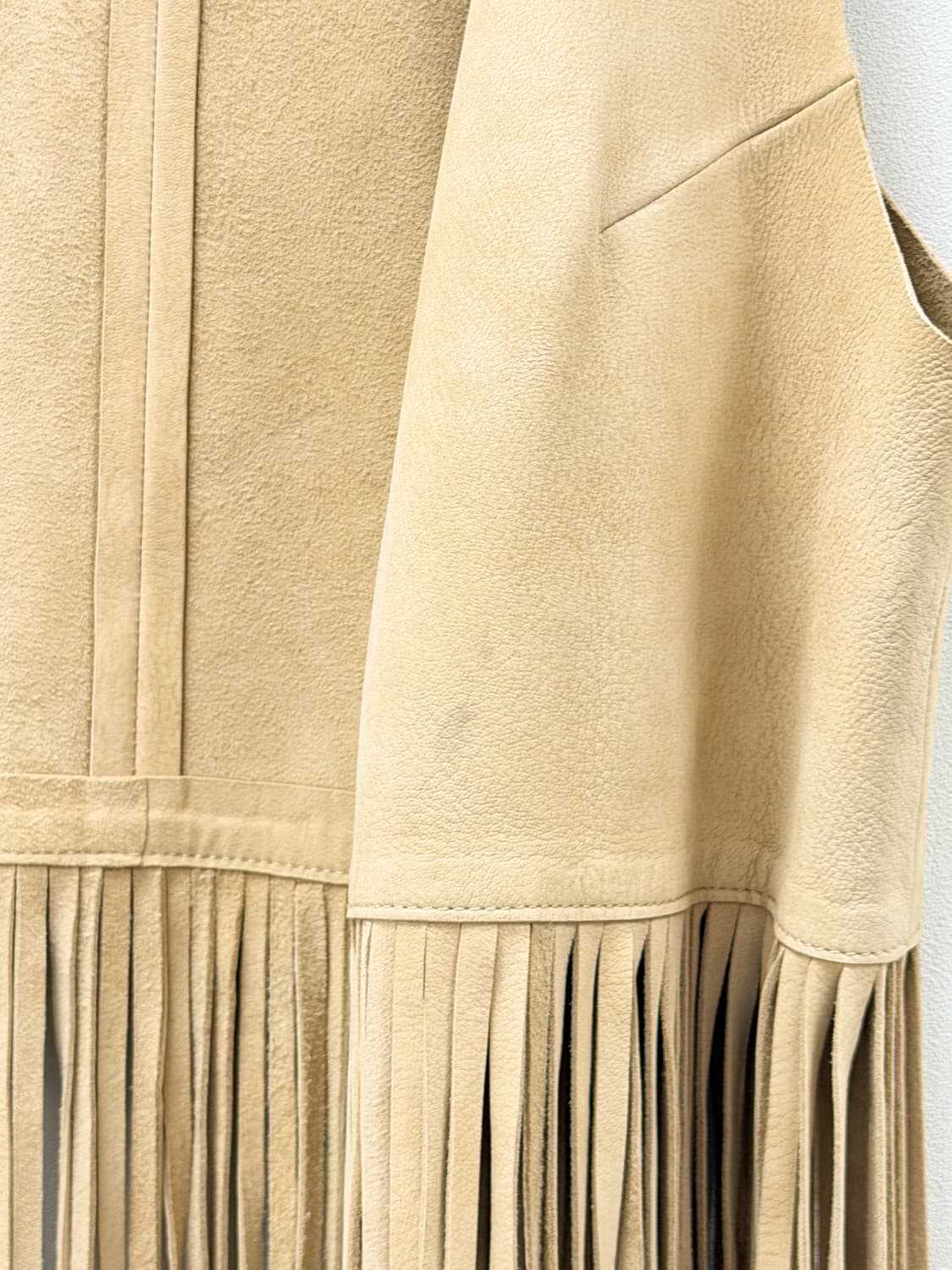 Forte Forte 스웨이드 프린지 베스트 상품이미지3