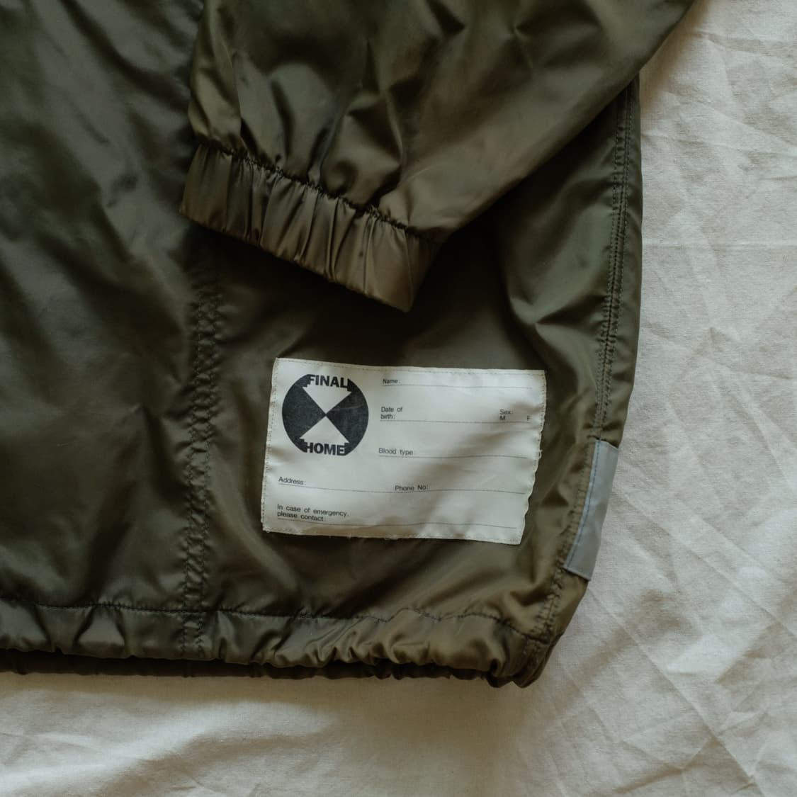 1998AW Final Home By Iseey Miyake Nylon  상품이미지2