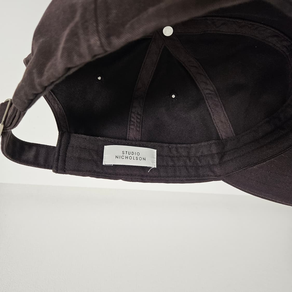 스튜디오니콜슨 볼캡 / 블랙 그레이프 / OS 상품이미지3