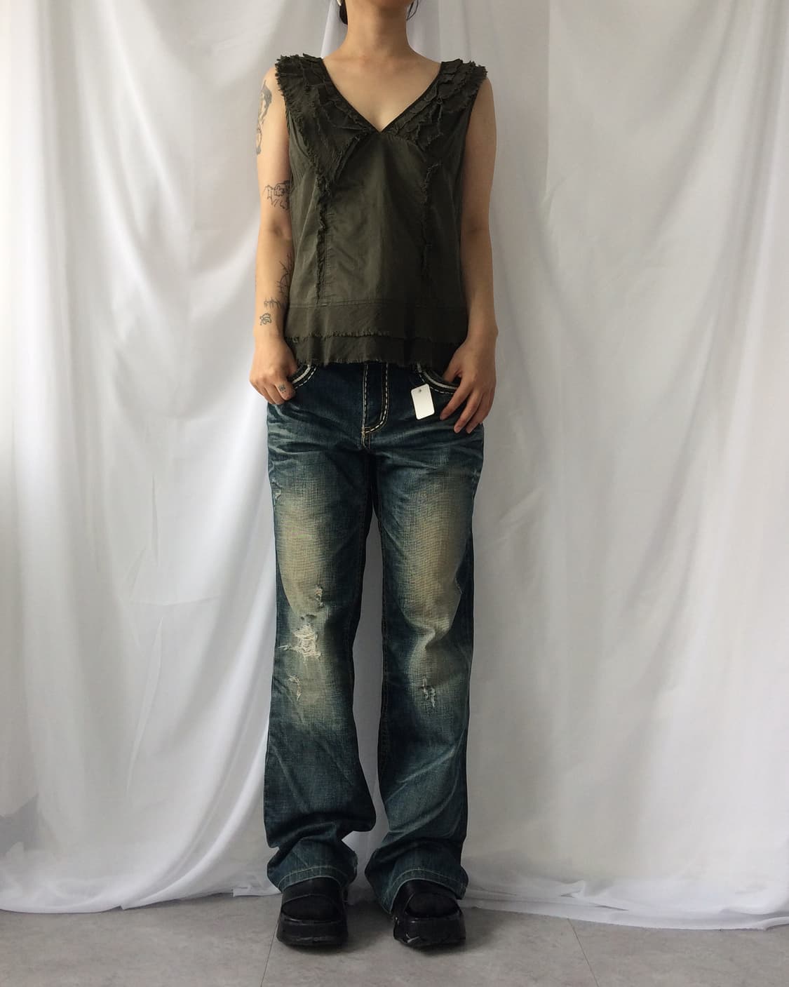 Dna grunge mood sleeveless 상품이미지1