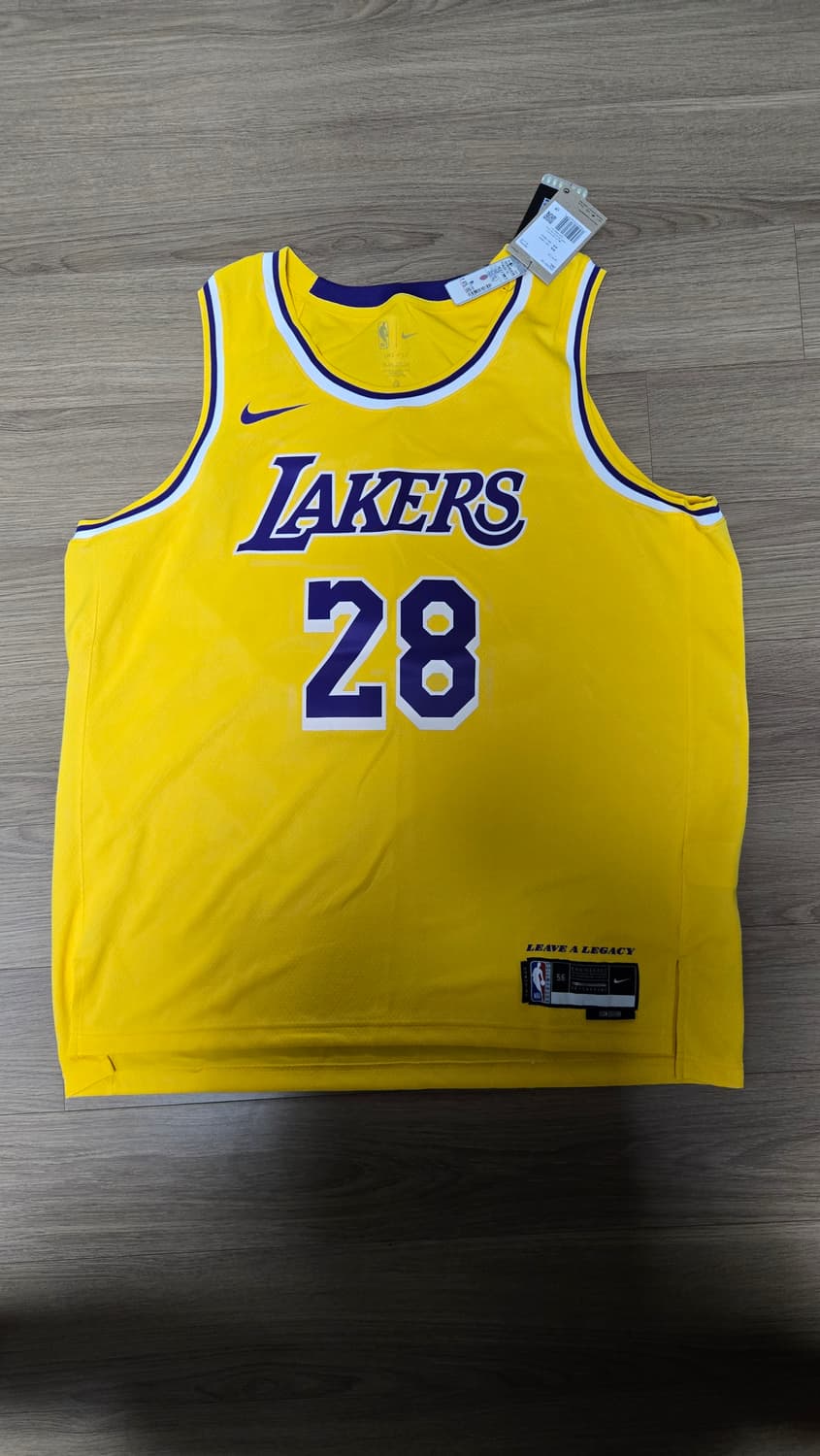 나이키 루이 하치무라 레이커스 유니폼 2XL  상품이미지1