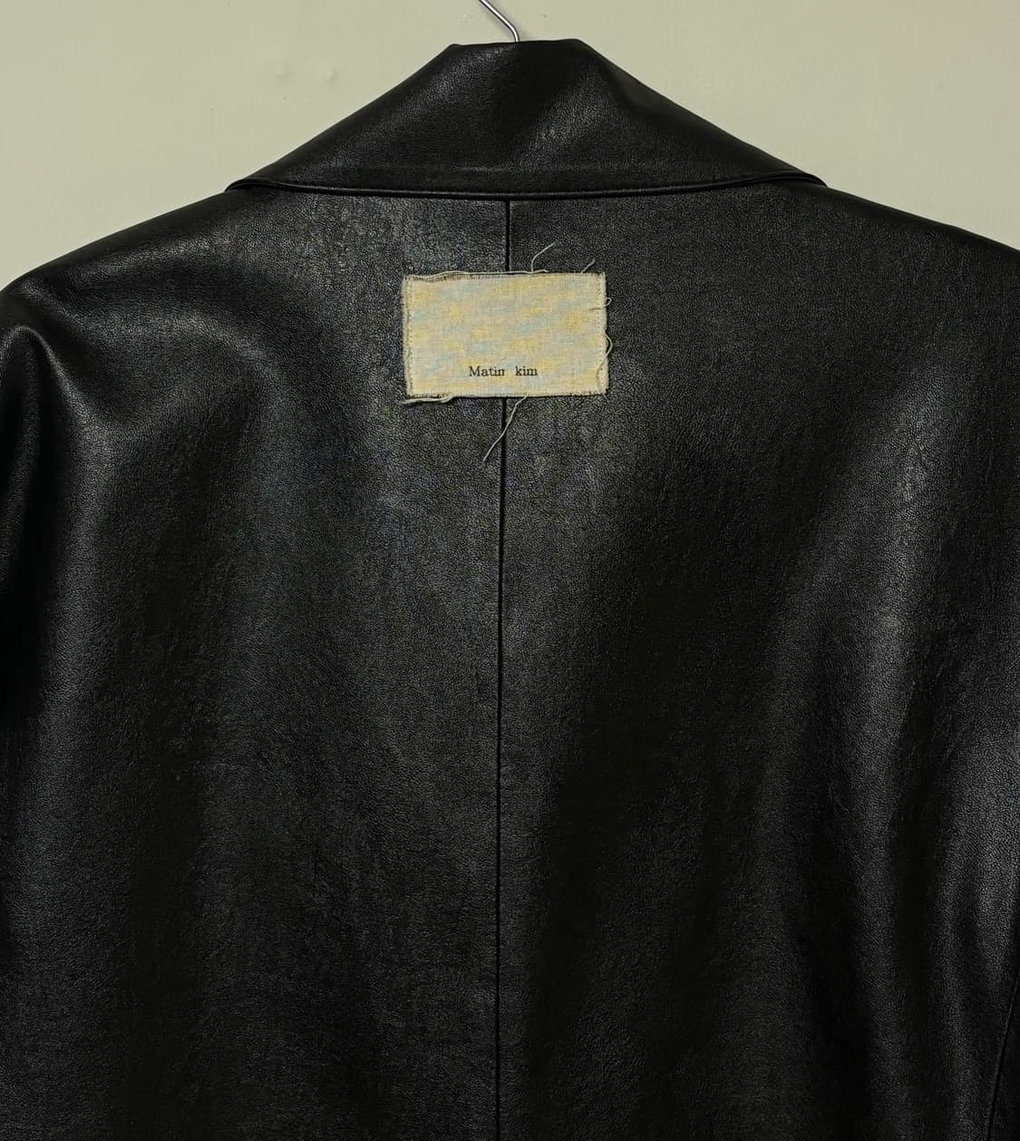마뗑킴 레더 싱글 자켓 상품이미지2