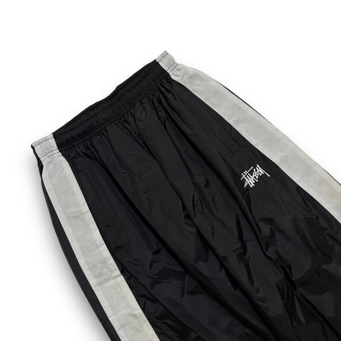 스투시 90s 아카이브 사이드 화이트 라인 나일론 팬츠 상품이미지3