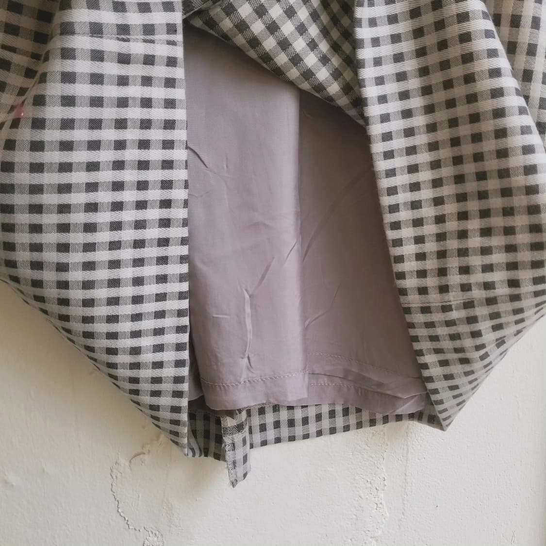 Groumere 빈티지 체크 원피스 상품이미지4