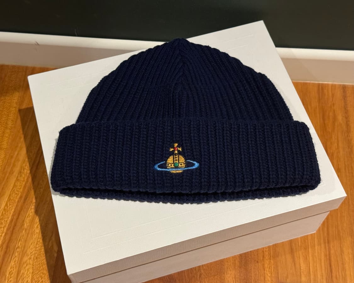 비비안웨스트우드 스포티 비니 네이비 상품이미지1