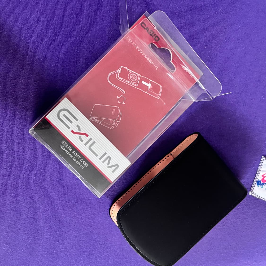 카시오 엑슬림 전용 가죽 케이스 exilim case 상품이미지4