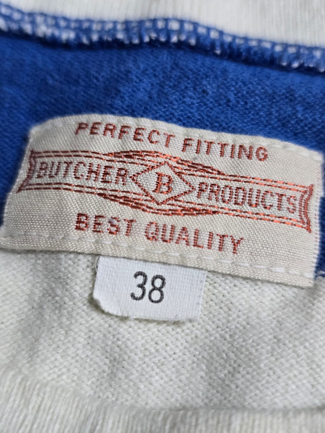 타임원클로딩 부처프로덕츠 보더 티셔츠38 엣라스트 엣라코 TIMEWORN 상품이미지3