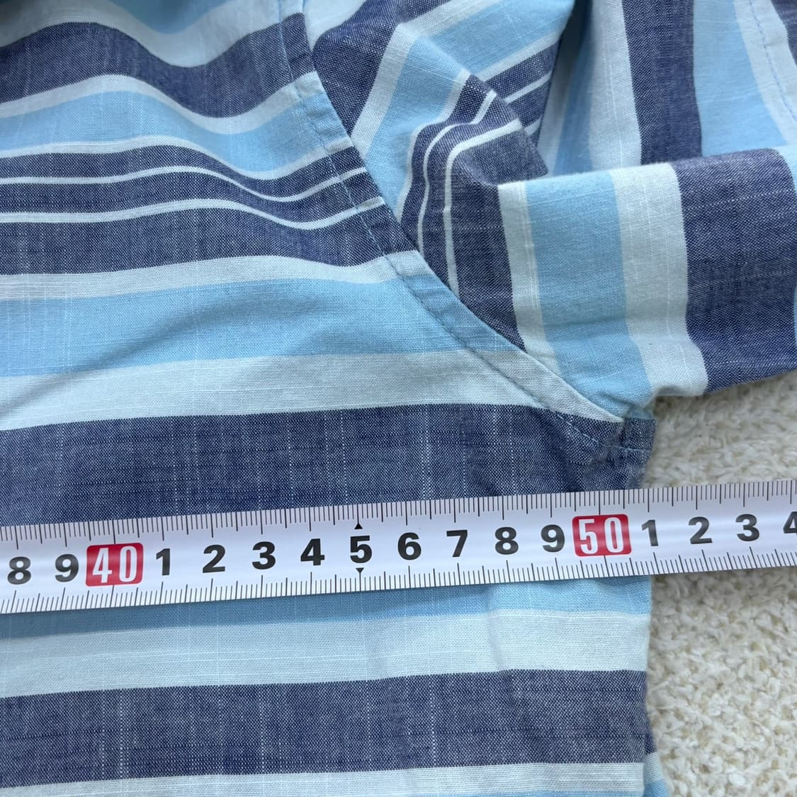 S 타미힐피거 스트라이프 셔츠 0409E 상품이미지7