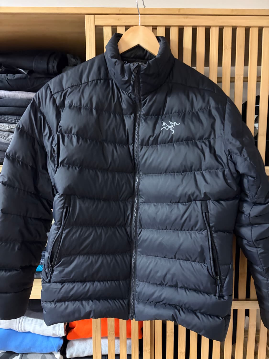 [M] 아크테릭스 토륨 논 후디 블랙 상품이미지1