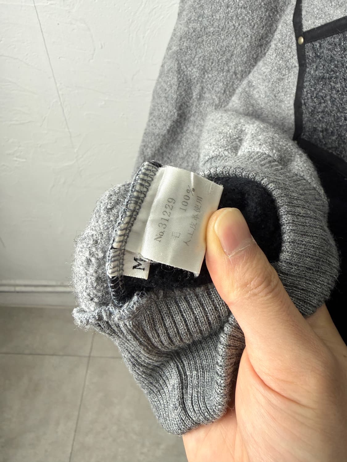 GranSignore 절개 핸리넥 스웻셔츠 상품이미지3