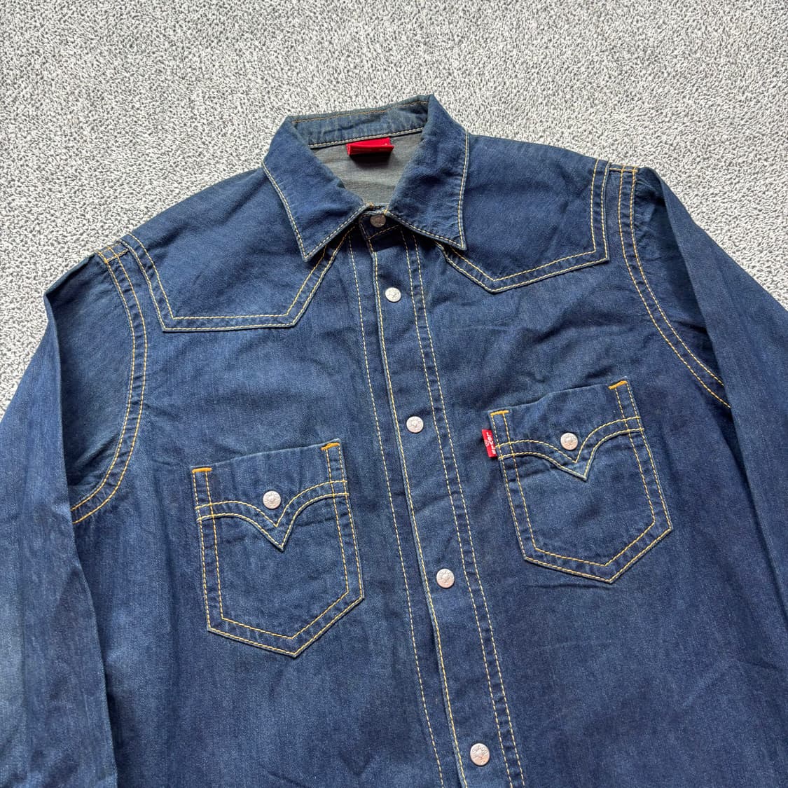 리바이스 타입원 웨스턴 데님 셔츠 상품이미지2