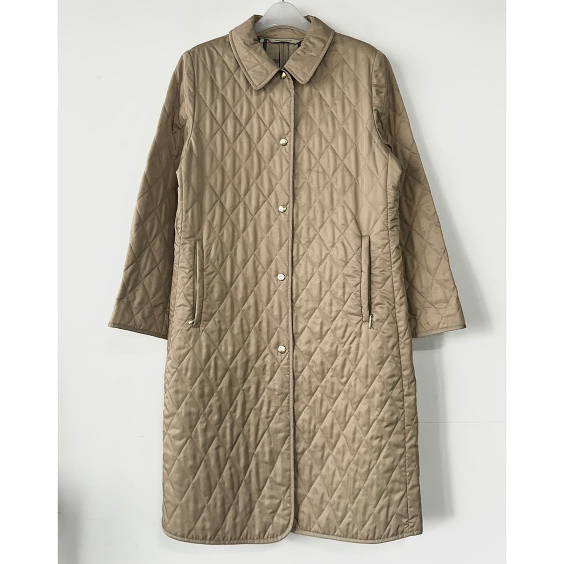 버버리런던 퀼팅 롱 자켓 상품이미지1