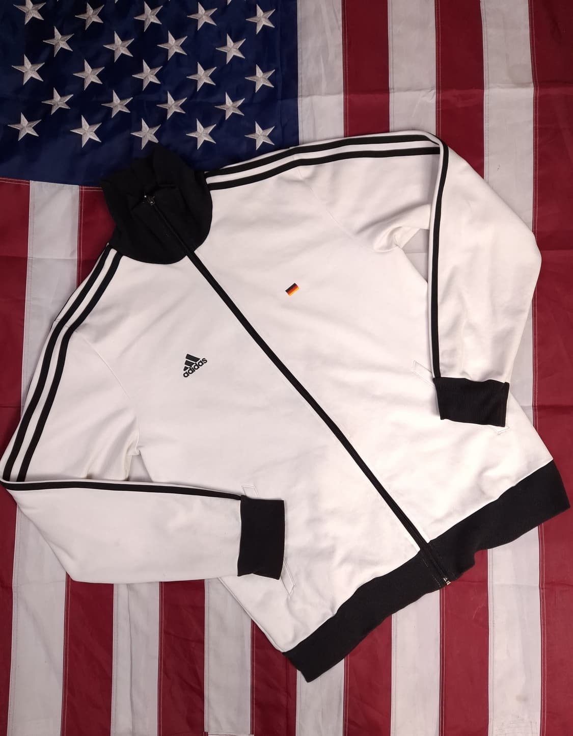 오리지날 아디다스 독일 카이너 분트 화이트 트렉탑져지 상품이미지7
