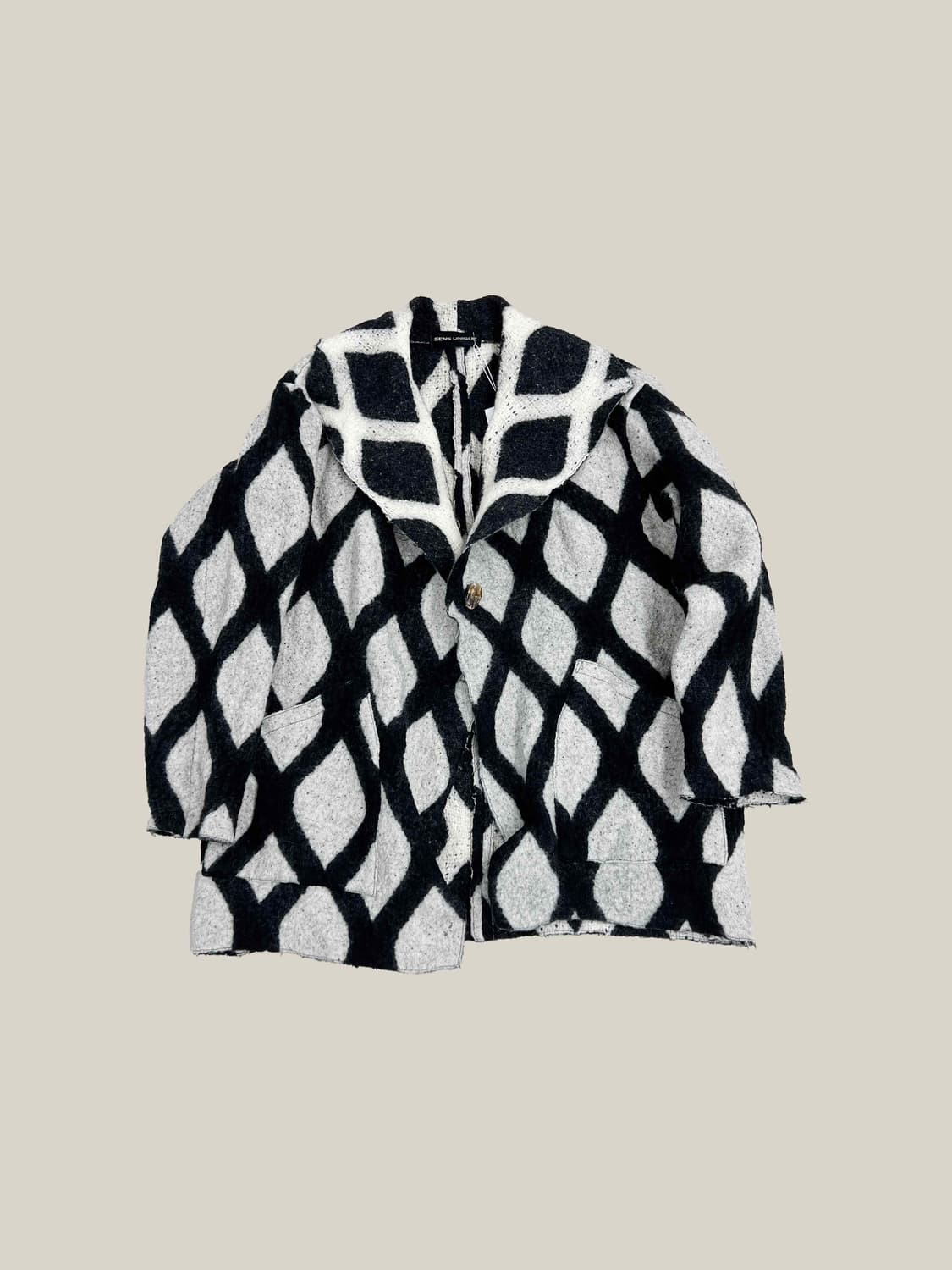 빈티지 패턴 코트  상품이미지1