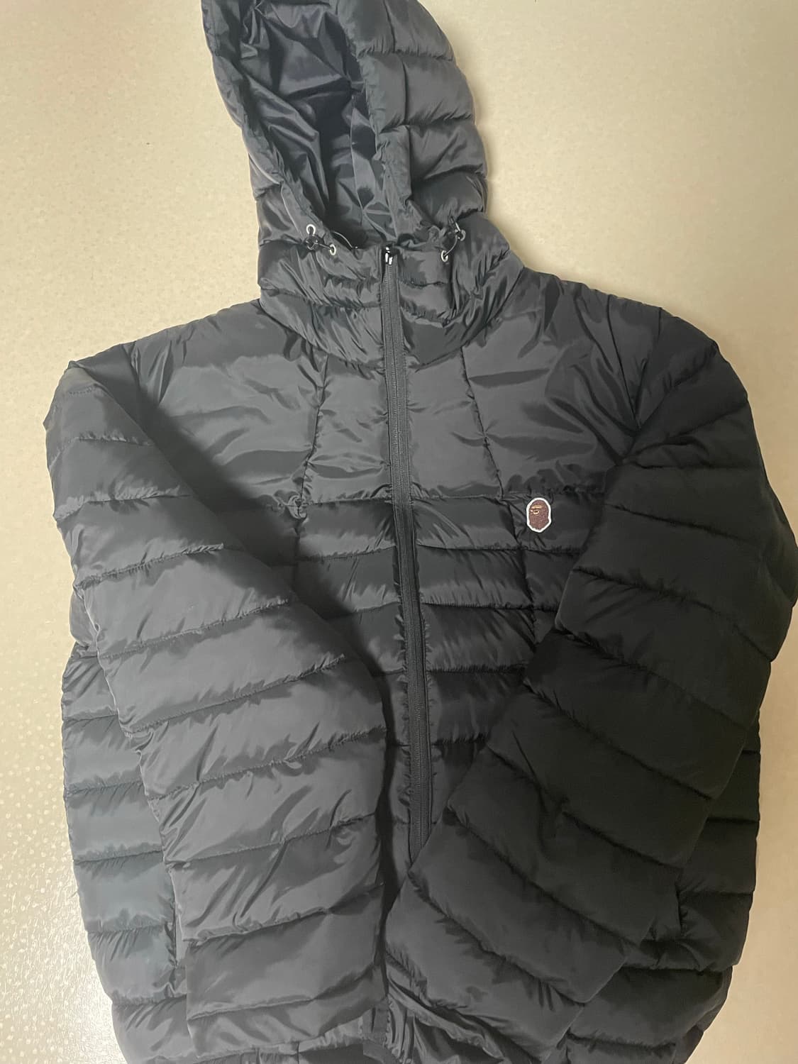 베이프 투웨이 블랙 패딩 상품이미지1