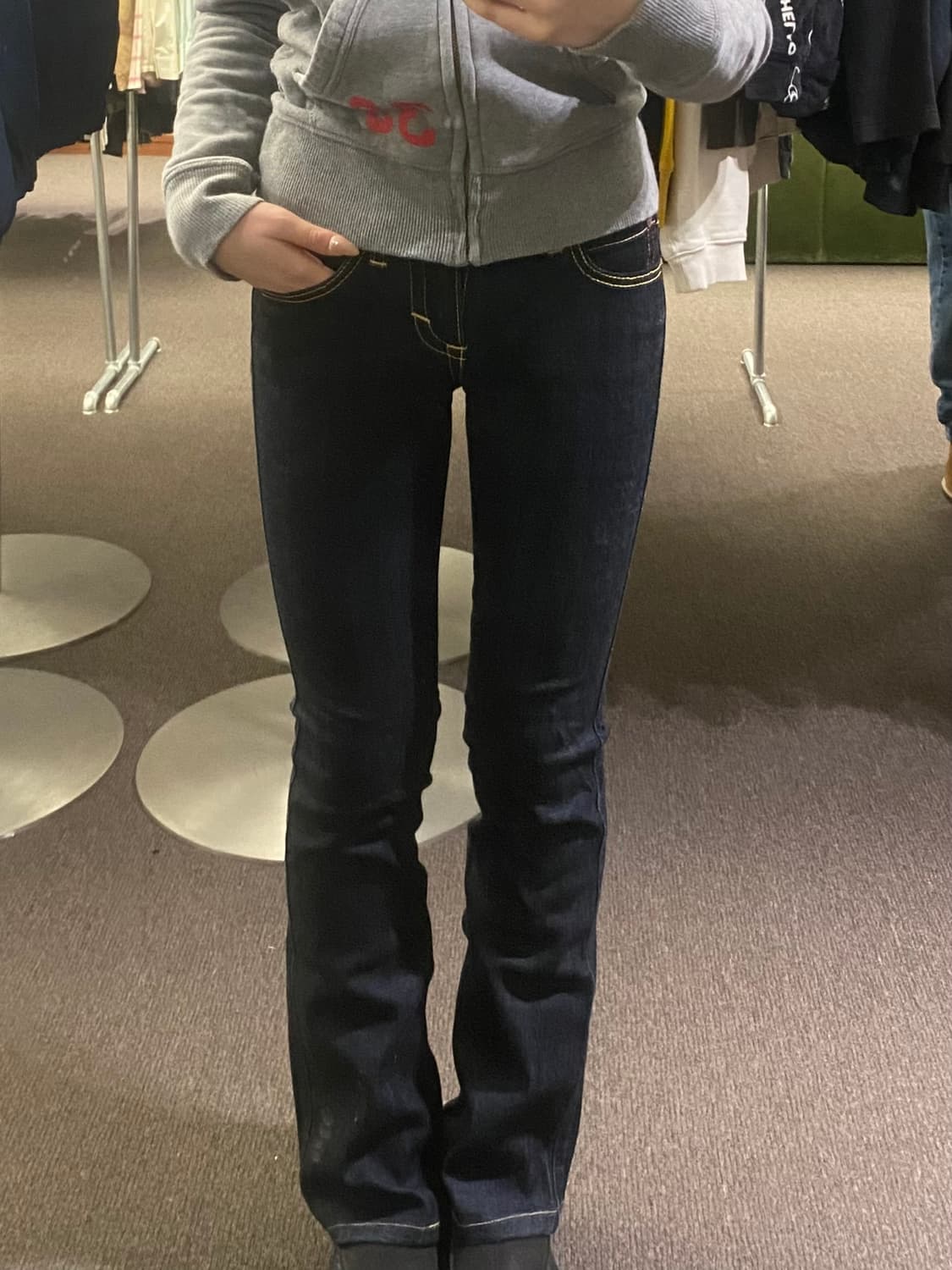 26) 에드윈 y2k 빈티지 부츠컷 데님팬츠 상품이미지2