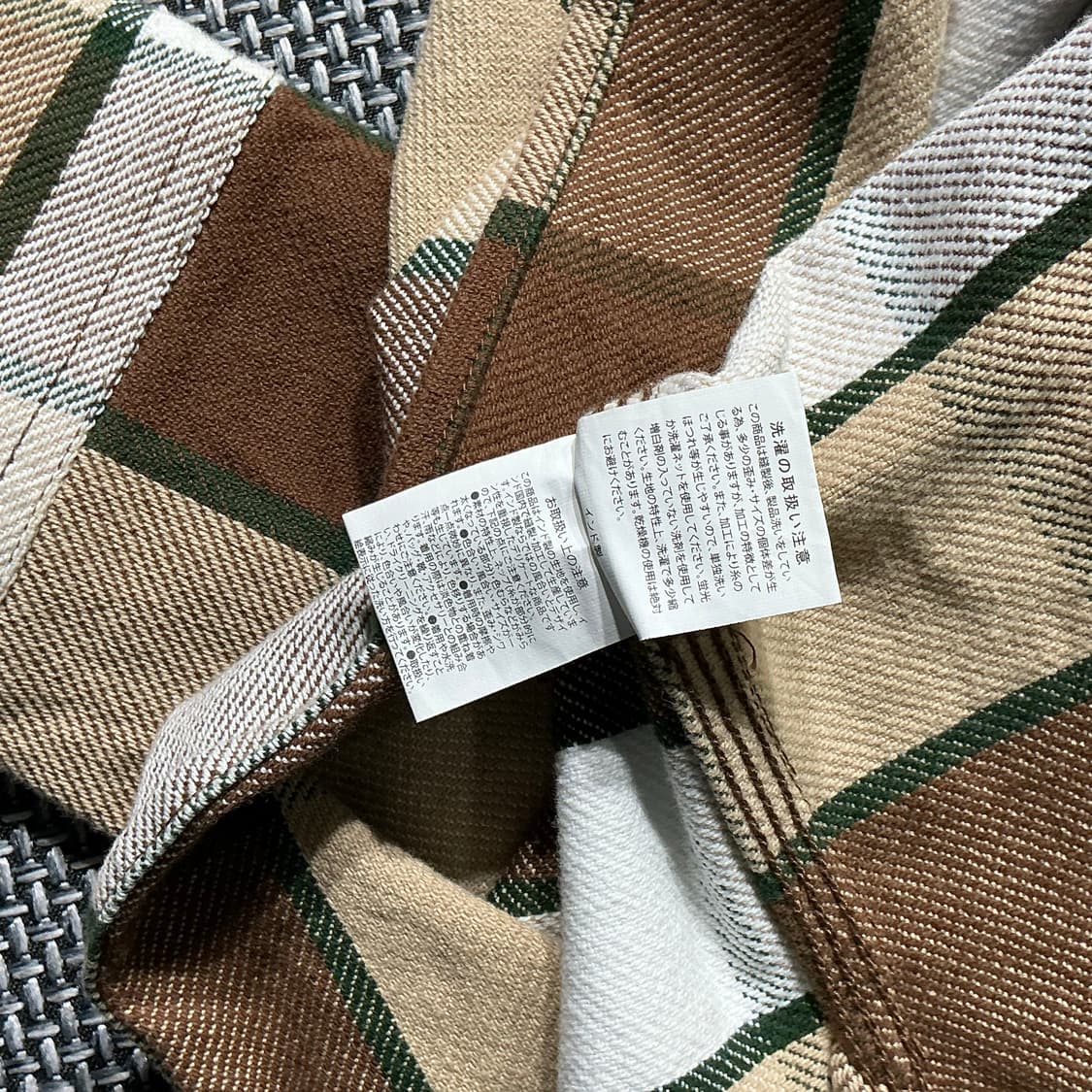 HOUSTON 체크 셔츠 (XL) 상품이미지9