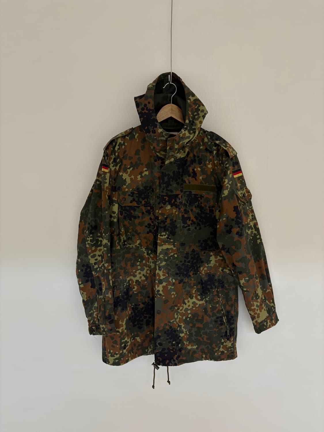 German Army Flectarn Camo Field Parka 상품이미지1