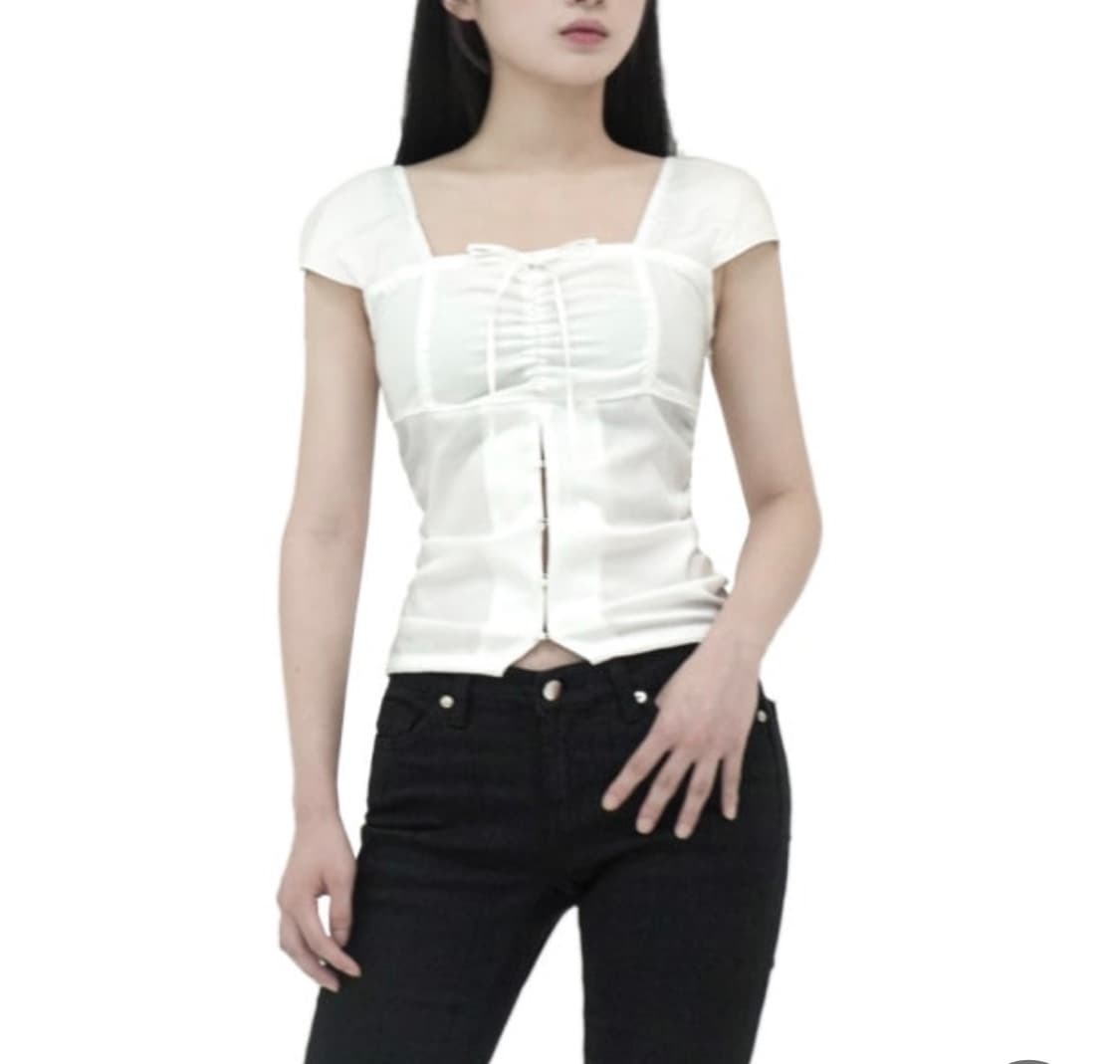 포어링 유어 셔링 블라우스 your shirring blouse 상품이미지1