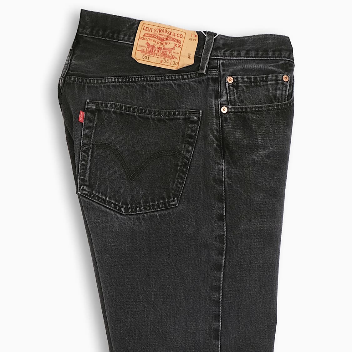 빈티지 리바이스 501 흑청 33 인치 LV50134570 상품이미지5