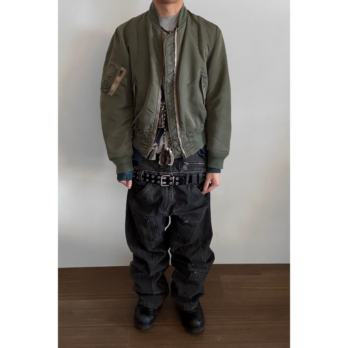 The Adams & River Reversible MA-1 상품이미지2