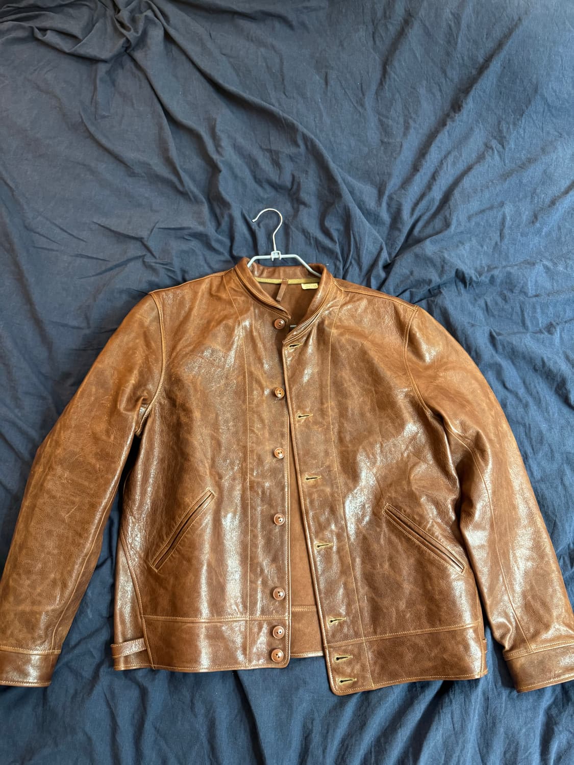 Lvc 아인슈타인 멘로 코삭 레더 자켓 M 상품이미지1