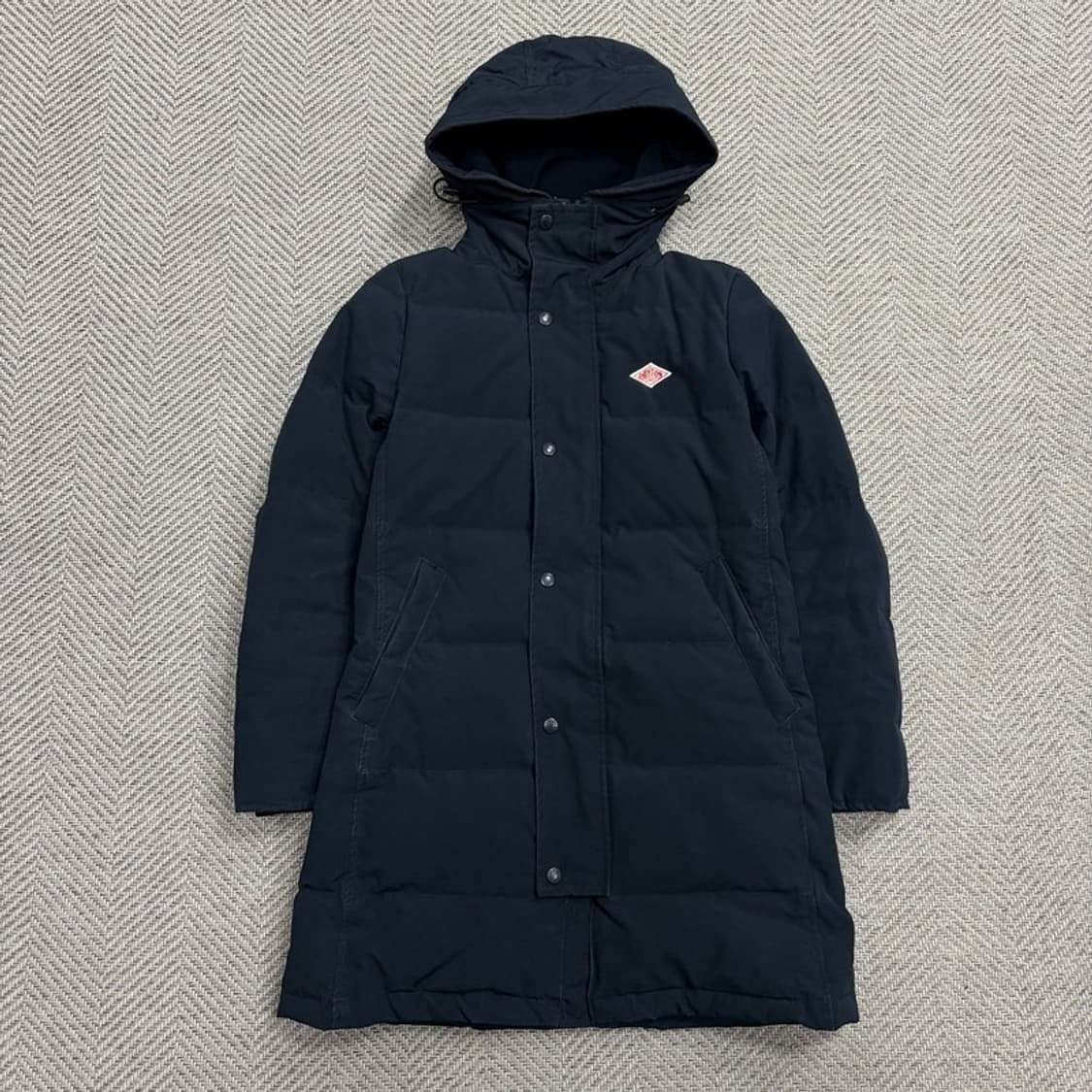 단톤 후드 롱 패딩 점퍼 v1794 상품이미지1