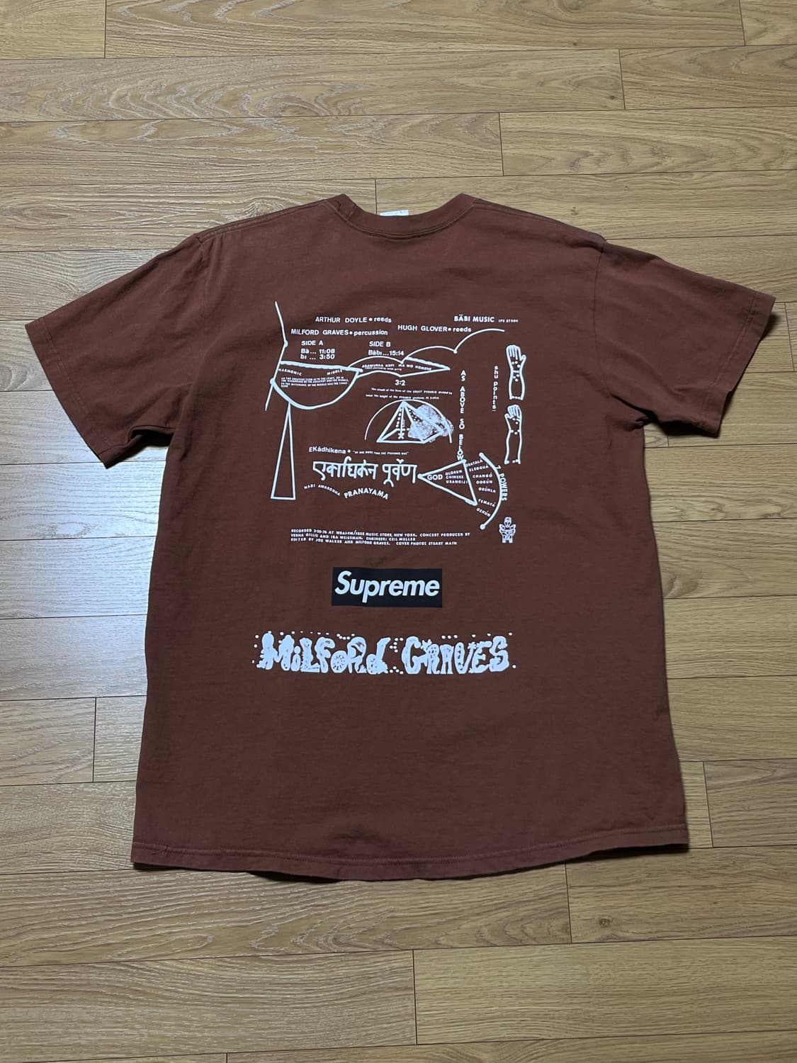 슈프림 밀포드 그레이브스 티 [L] 상품이미지4