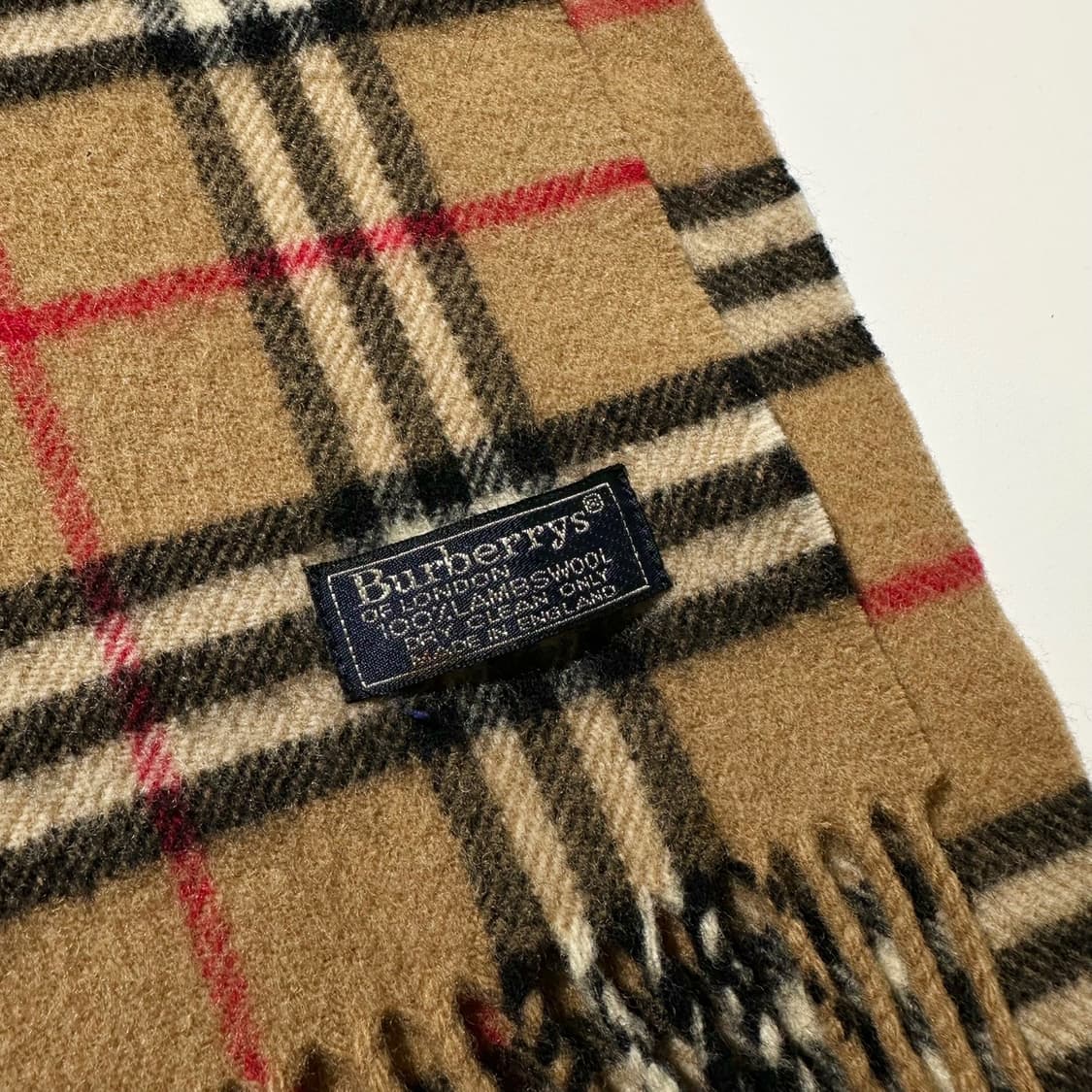 버버리 램스울 노바체크 머플러 목도리 상품이미지3
