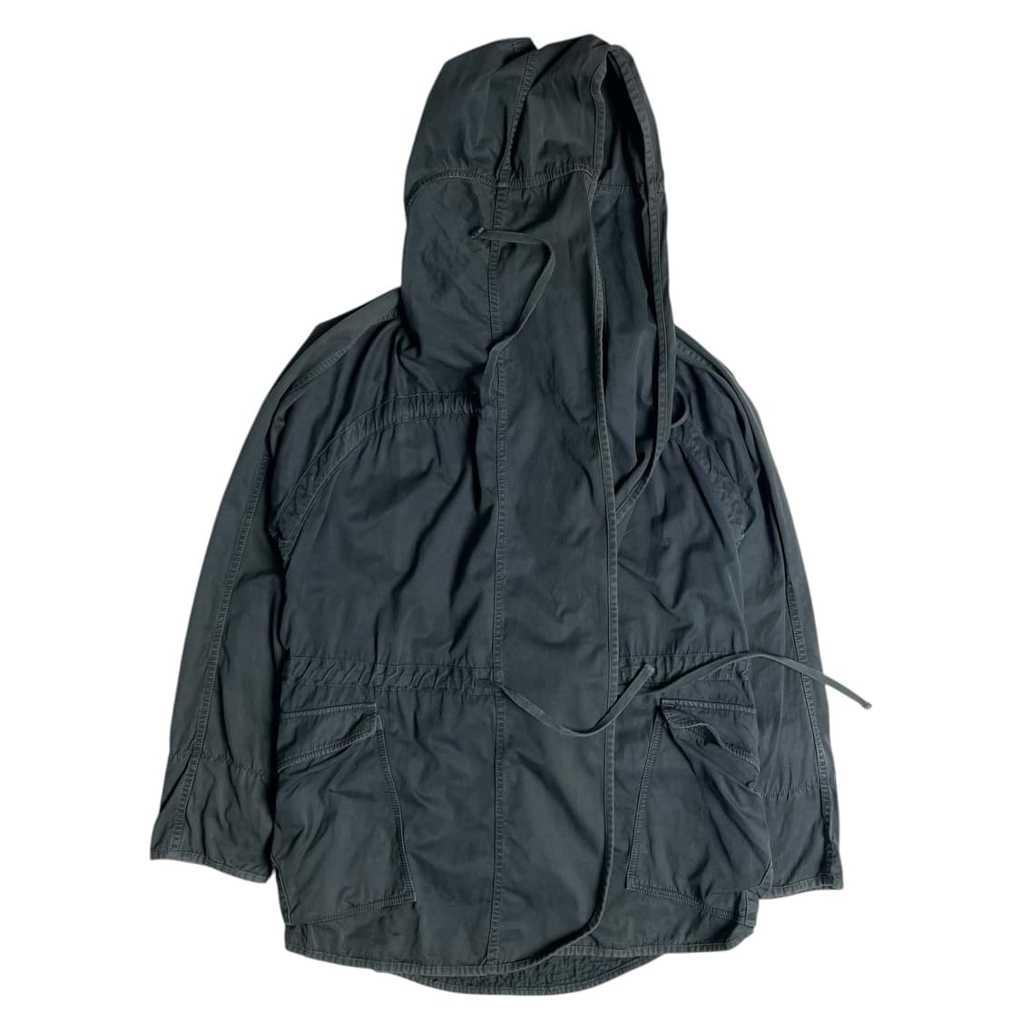 Siva  스트랩 셔링 포인트 코튼 파카 상품이미지4