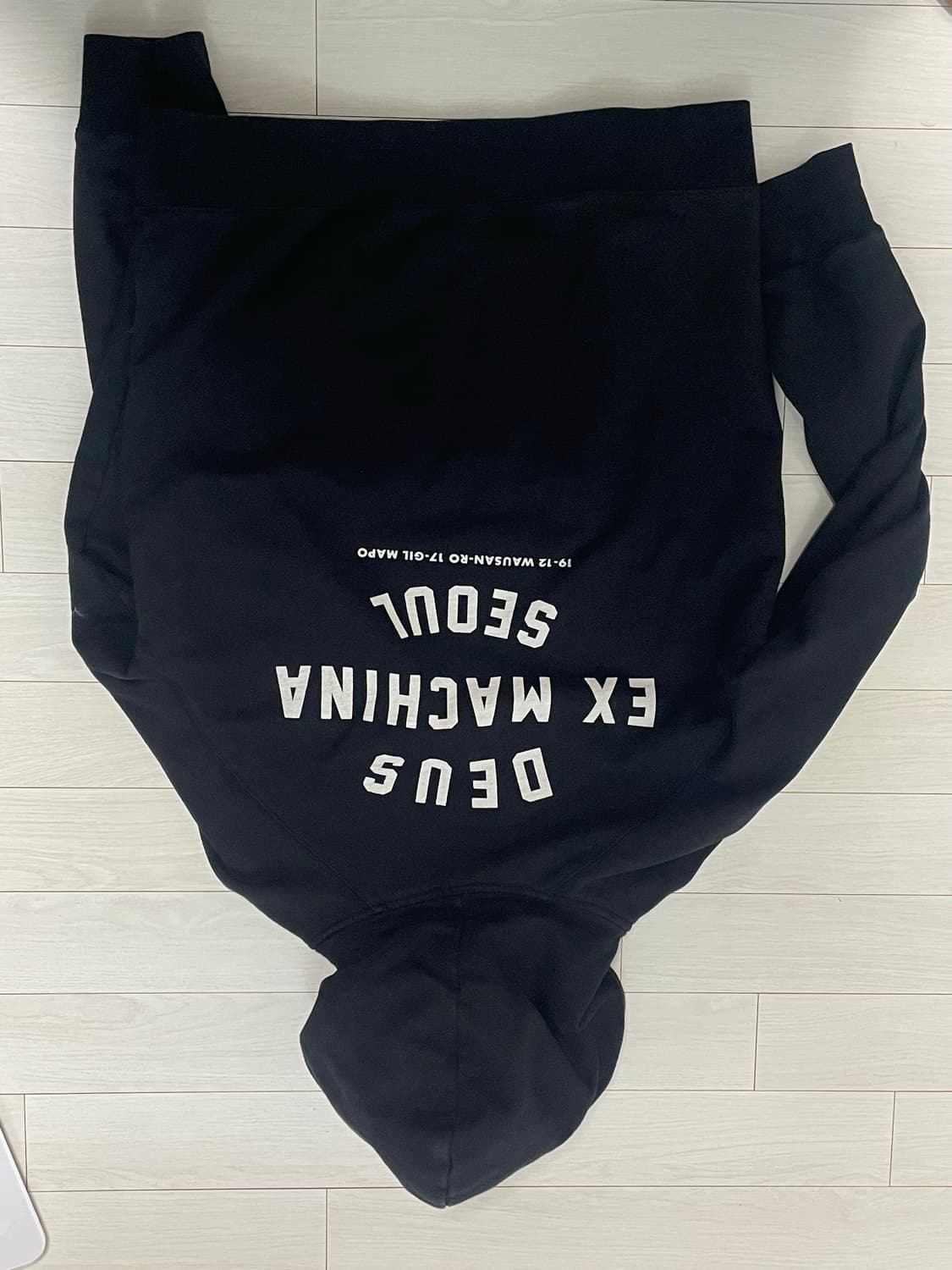 데우스 후드티 XL 상품이미지1