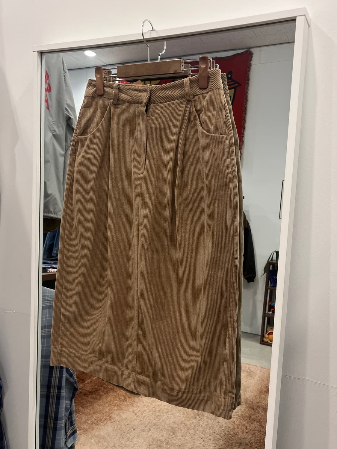 Vtg 빈티지 코듀로이 스커트 (26inch) 상품이미지1