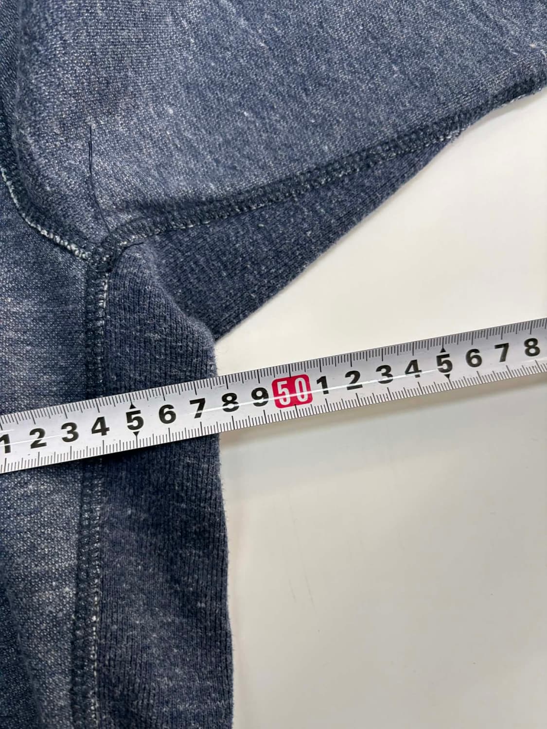 아베크롬비 y2k 네이비 올드스쿨 스웻 후드집업 희귀져지(S) 상품이미지7