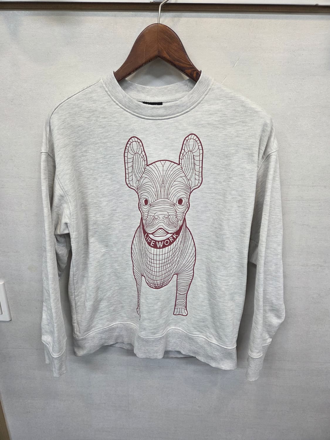 라이프워크 빅라독 맨투맨 s 상품이미지1