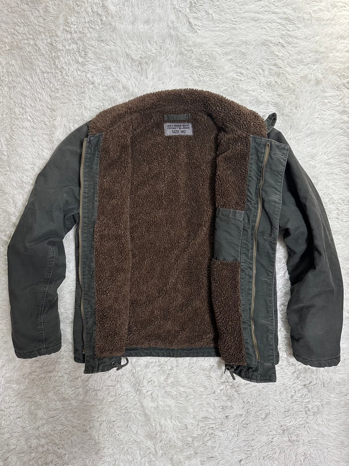 USN 덱자켓 스타일 양털 자켓 40 상품이미지5