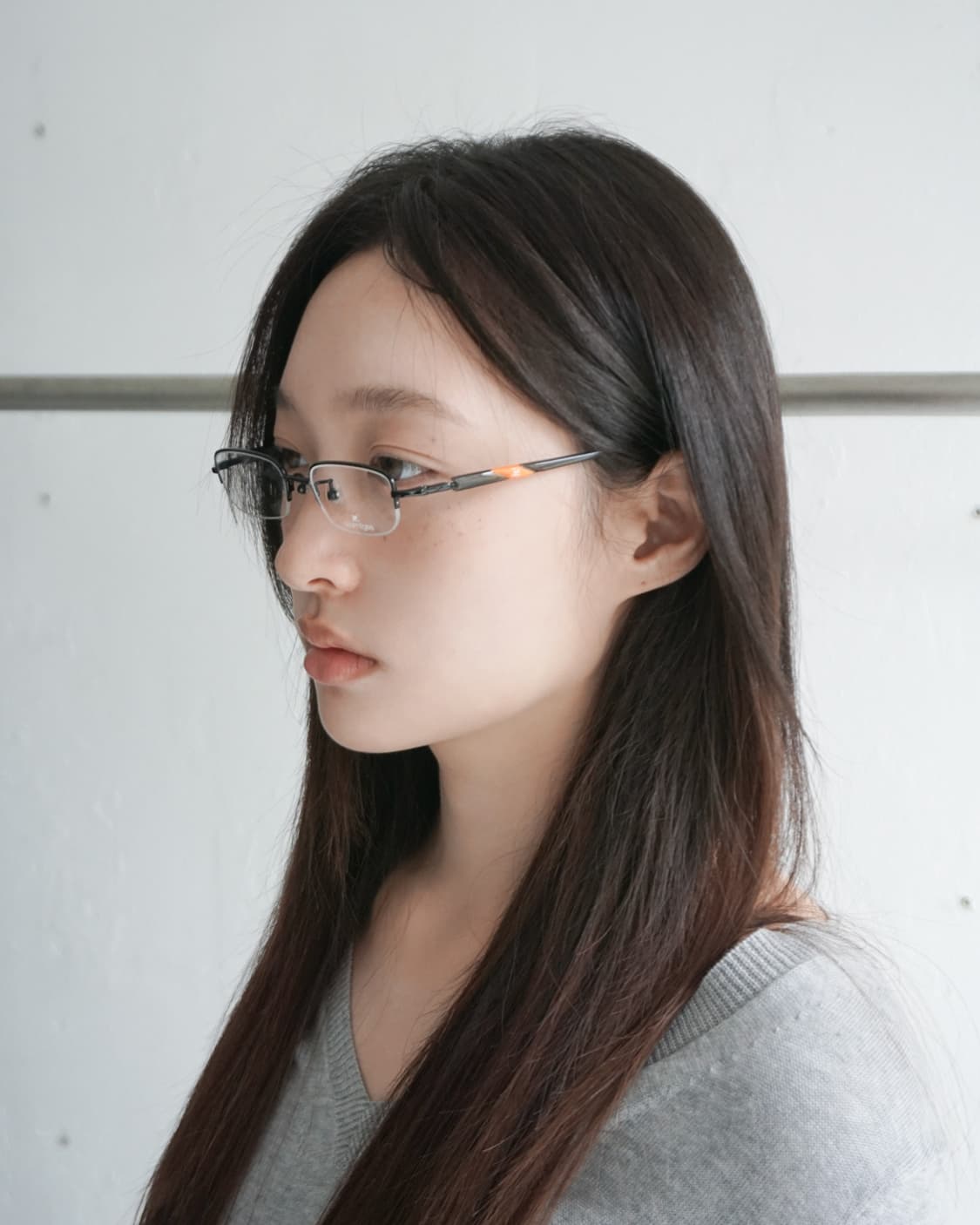 COURREGES square logo glasses 상품이미지2