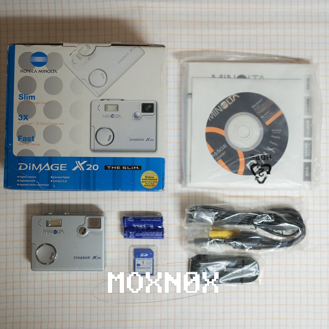풀박스 미놀타 디미지 x20 MINOLTA DiMAGE X20 상품이미지1